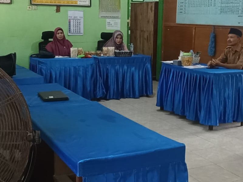 KEGIATAN VISITASI AKREDITASI SD NEGERI 1 BUDUAN